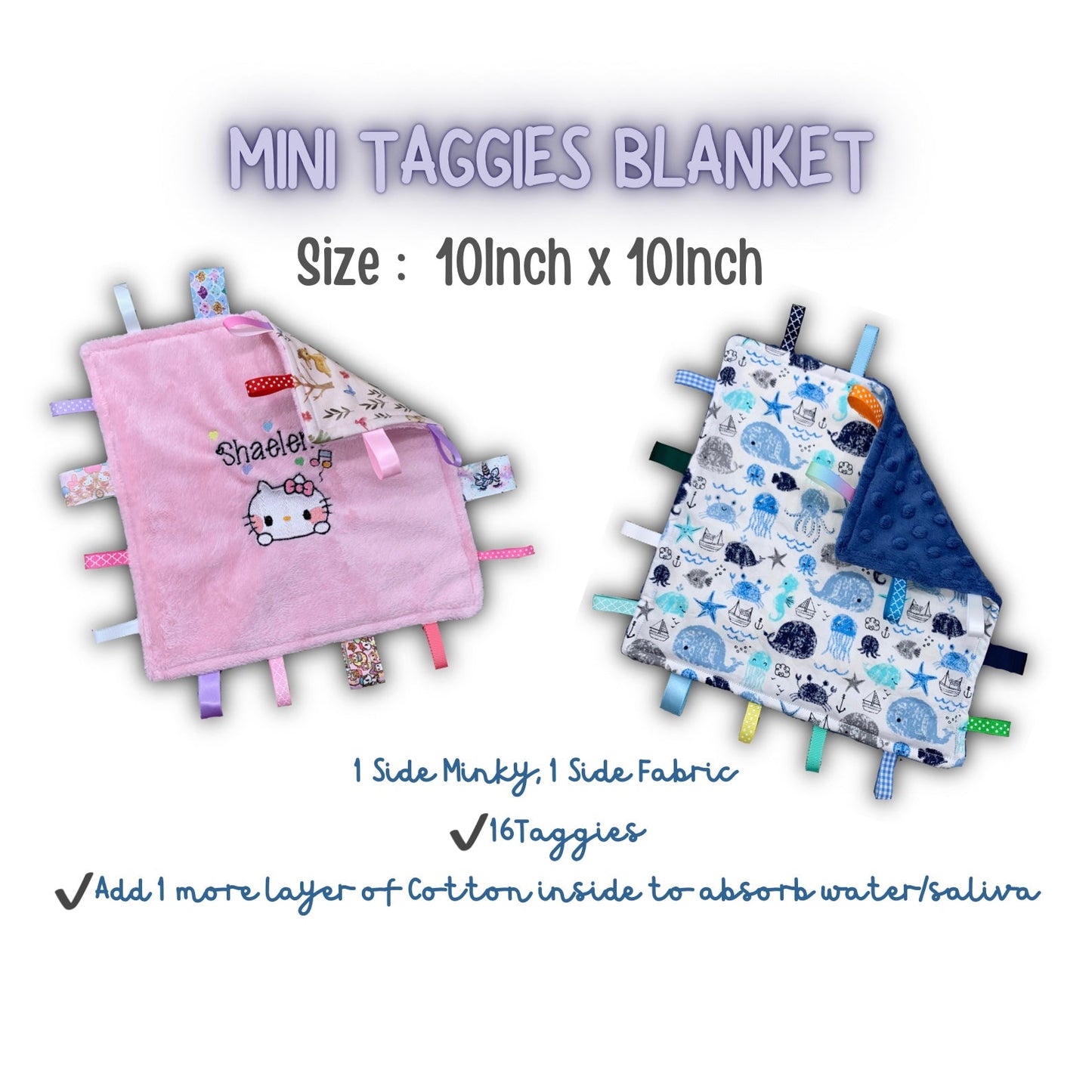 Mini-Taggies Blanket