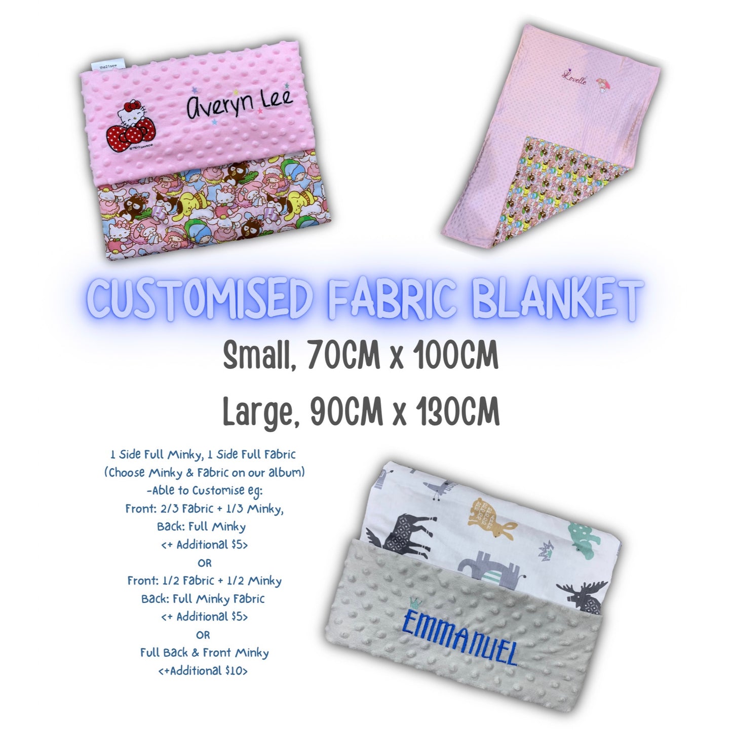 Customised Fabric Blanket